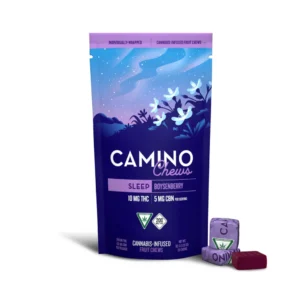 camino boysenberry sleep fruit chews